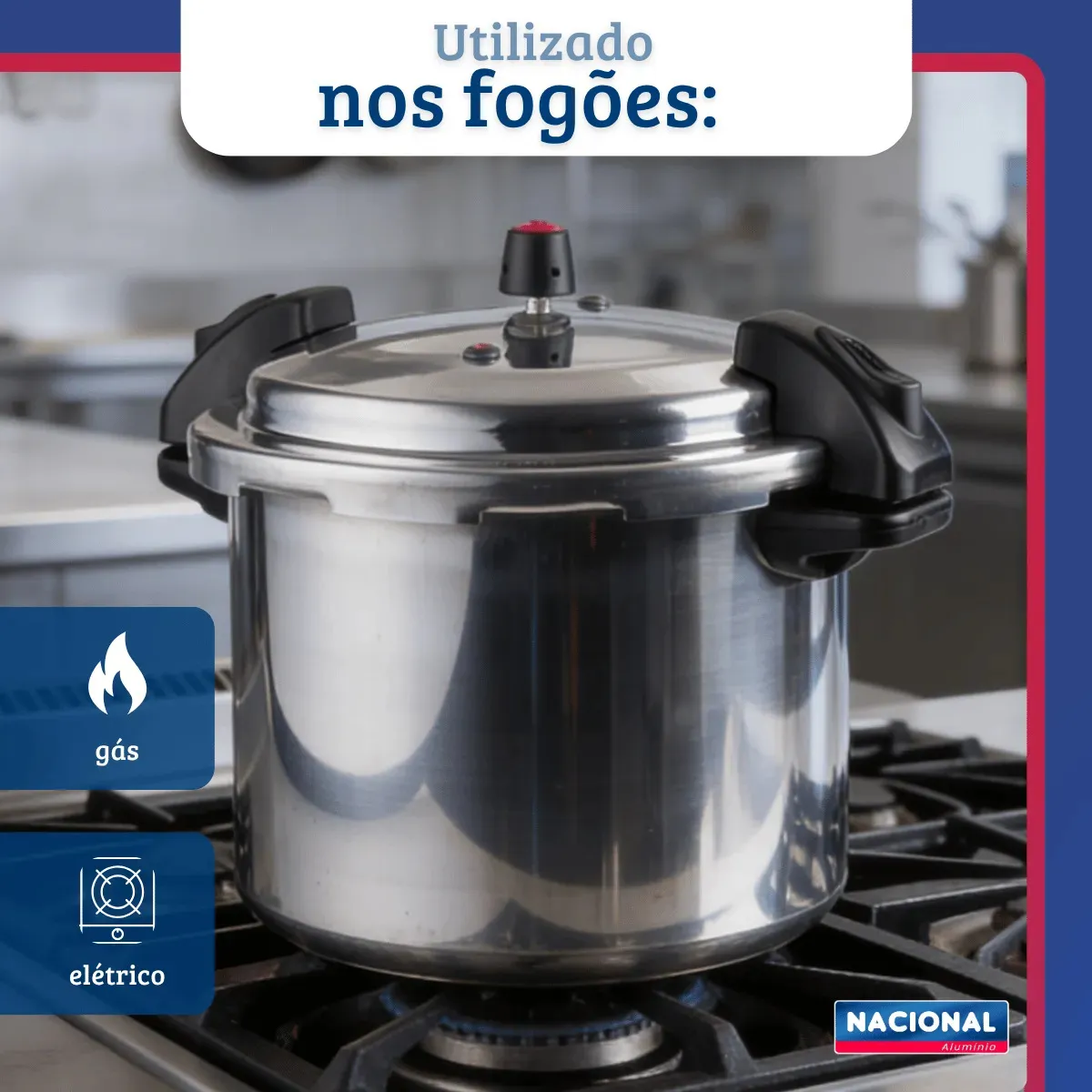 Panela De Pressão Fechamento Externo industrial 20L Nacional