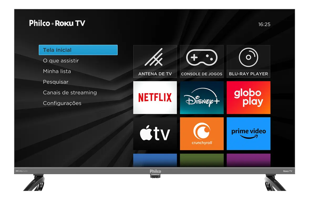 Smart Tv 43 Philco P43vik Roku Led Dolby Audio Wi-fi Hdmi Hdr Full Hd 110/220v versao 2